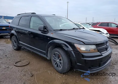 2017 Dodge Journey Se z USA, uszkodzony, nr VIN 3C4PDCAB3HT638360